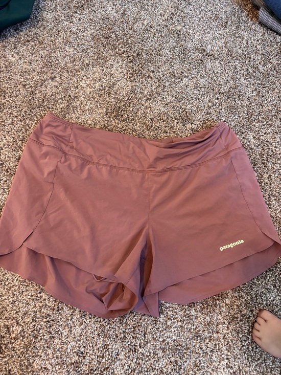 Patagonia Pants - Patagonia Women's Mauve Athletic Shorts - Lightweight Running Shorts